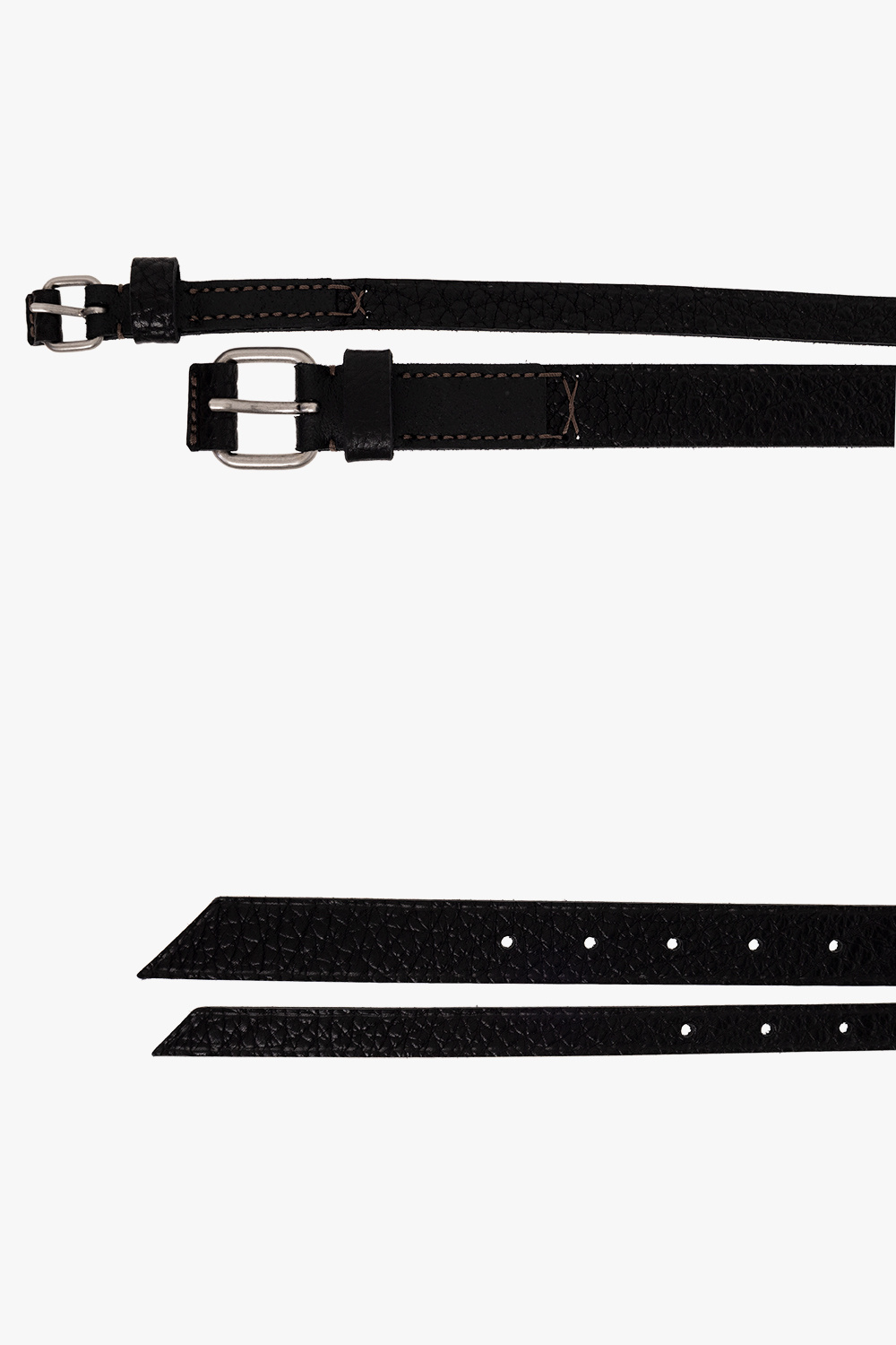 Leather belt Lemaire - SchaferandweinerShops KY